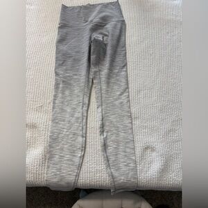lululemon athletica Light Gray Heather High-Waist Leggings